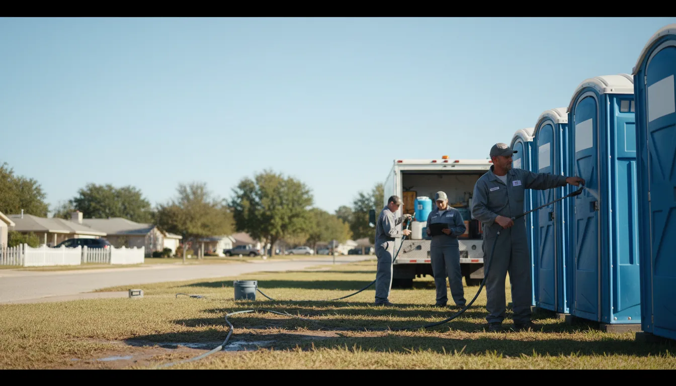 Long-Term Portable Toilet Rental in Normal, IL near me